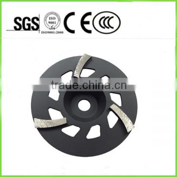 7" grinding wheel making machine for concrete