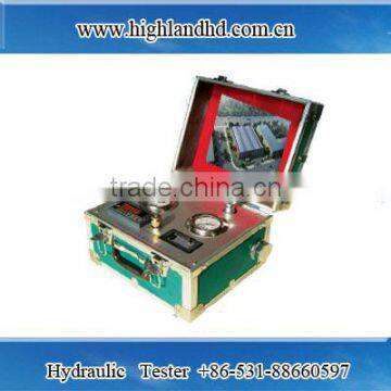 China Highland for after service portable hydraulic motors tester for pinpointing