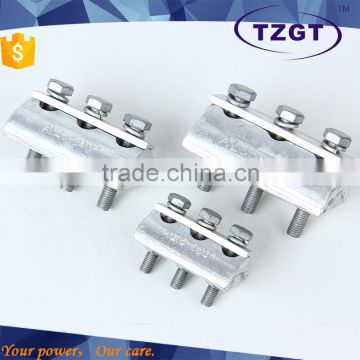 TZGT three Bolts Electrical Line Galvanized Parallel Groove Clamp