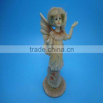 Resin display craft woman statue for home decoration