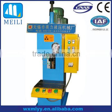 YT41 high quality CE&ISO9001 approved c frame small hand press machine