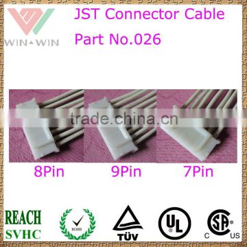 Part No 026 JST Connectors' Cable Assembly