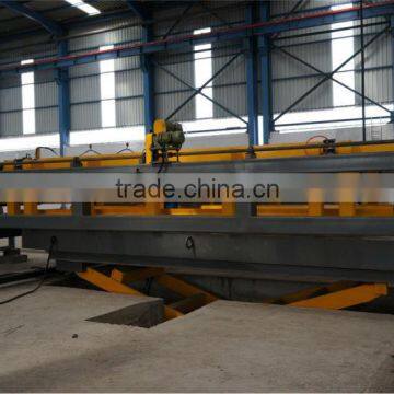 Steel coil cut to length line