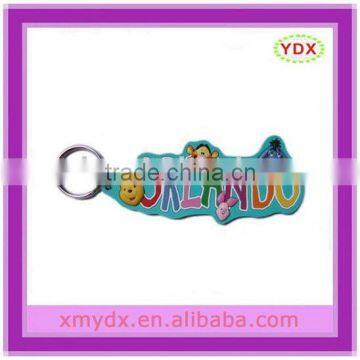 Hot selling PVC key chain