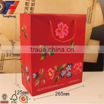 Popular exquisite good quality new Eco-friendly paper bags with handles for sale