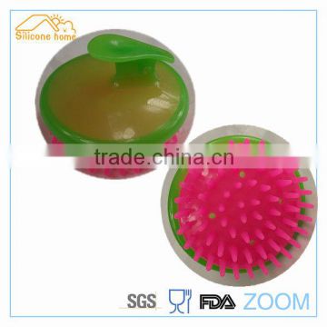 For cleaning pets soft silicone dog brush