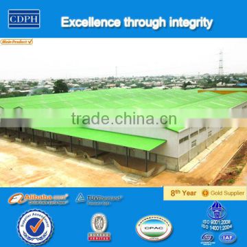 Prefab steel structure building used as Workshop, warehouse, dinning hall or shed