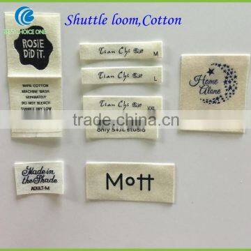Popular Cheap Washable Custom Sewing Woven Label For Clothing Garment