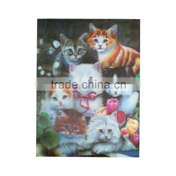 Customized 3d lenticular wall poster