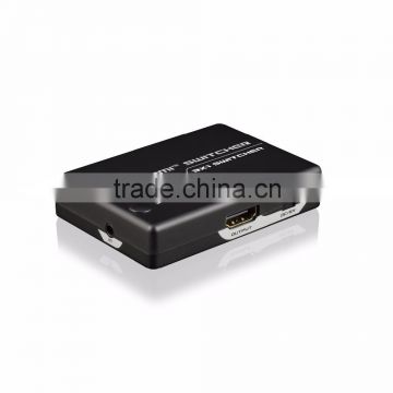electrical equipment supplies 2.0 3 port HDMI Switch 3x1 hdmi matrix switch support 4kx2k 1080p 3D for home theater