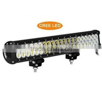 3W each LED,20" Dual Row 126W Cre LED Work Light Bar,LED Mining Bar,for ATV SUV JEEP Car(SR-UC3-126A,126W)Spot/Flood/Combo