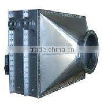 Waste heat recovery heat exchanger with carbon steel fin tube