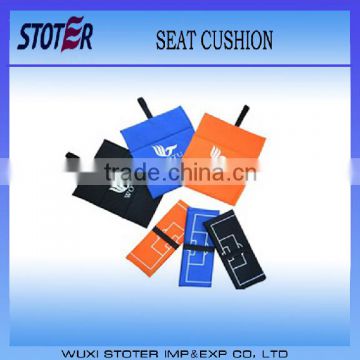custom sublimation printing memory foam foldable fans seat cushion
