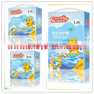 OEM factory Disposable Baby Diaper with Private Label