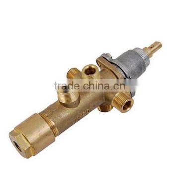 Customized high quality factory direct brass gas stove control valve for fireplace