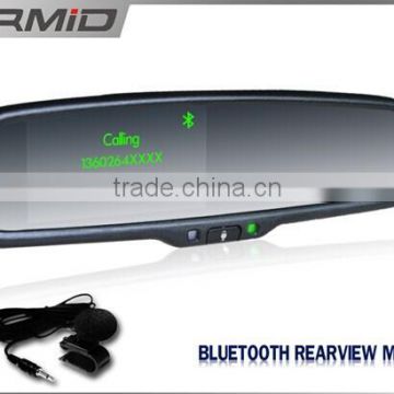 Automotive electronics Bluetooth handsfree car kit +auto backup display rear view mirror