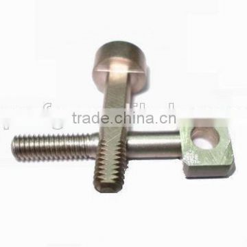 Zinc plated steel mechanical cnc turning parts