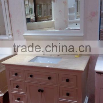 kangchen solid wood modern bathroom cabinet wholesale cheap