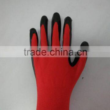 best price work safety gloves/gloves safety/work gloves nitrile coated