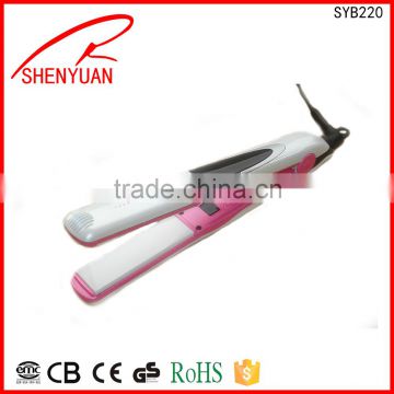 wholesale hair Straightener Electric fast-working aluminium coating plate 450F micro-conditioners and moisturisers