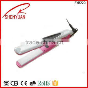 best sale Rechargable new beauty salon equipment LED hair straihtener OEM