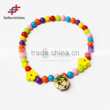 2017 No.1 Yiwu agent commission agent needed hot sale Dog Cat Colorful Bead Necklace Collar