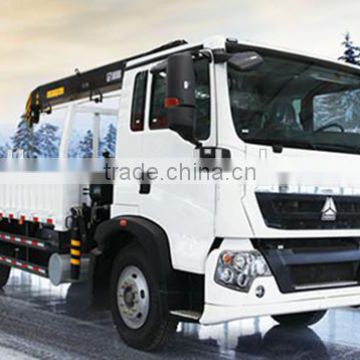 Promotion China 4 ton Grua montada a camion for sale