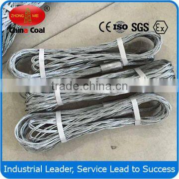 Cable Socks/side pull steel wire mesh for cable