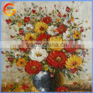 High quality handmade beautiful flower vase painting design