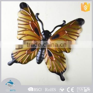 Fancy mental wholesale cute handmade iron decorations for wall