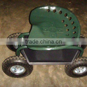 4-wheel garden tool cart for Eropean market