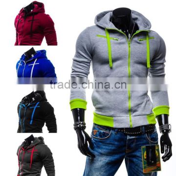 Custom printing hoodies coat cheap men hoodies jacket fleece zip up hoodie