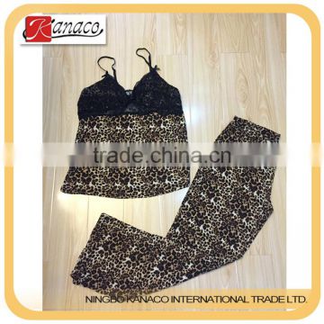 Sexy hot leopard printing lady underwear set in excenlent quality