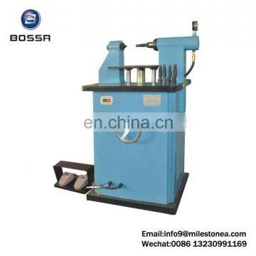 Hot model hydraulic riveting machine for brake shoes