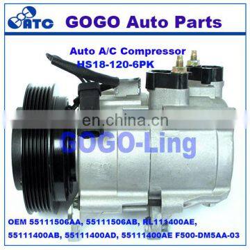 HS18 Air Conditioning Compressor for Jeep Liberty 06-07 OEM 55111506AA, 55111506AB, RL111400AE, F500-DM5AA-03