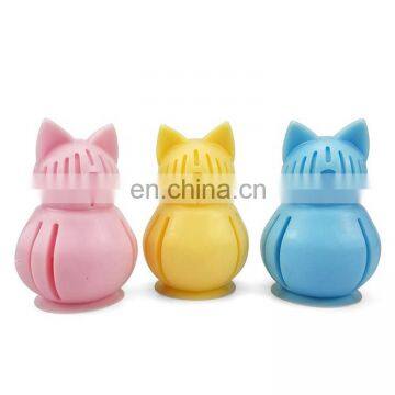 Cat play toy interactive toy suction cup funny cat play toy with bell inside