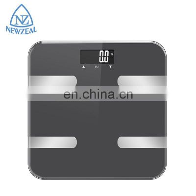New Style Personal Health Scale 180Kg Battery Calorie Fat Measuring Weigh Glass Scale
