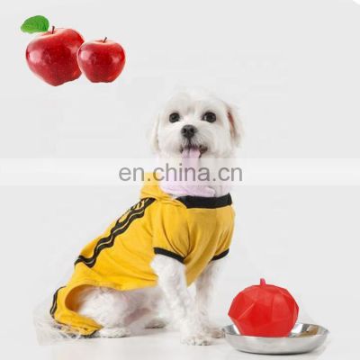 apple-shaped dog puzzle toy put treats inside unique design custom pet toys pet products manufacturer