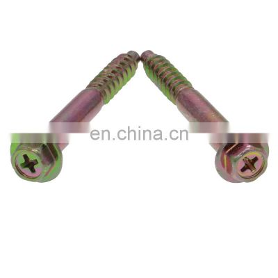 steel colored zinc plated sems self tapping M8 screws