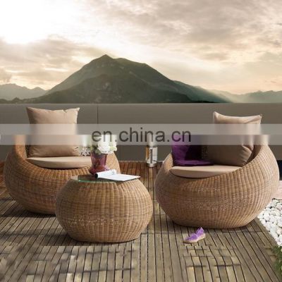 High quality outdoor rattanfurniture Restaurant garden table sofa set