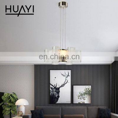 HUAYI China Supplie Contemporary Style Indoor Bedroom Living Room 29W 17W LED Pendant Lamp