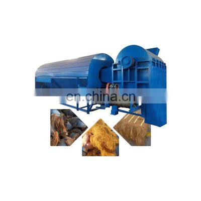 china supplier coconut fiber coir open silk machine coconut fiber extractor