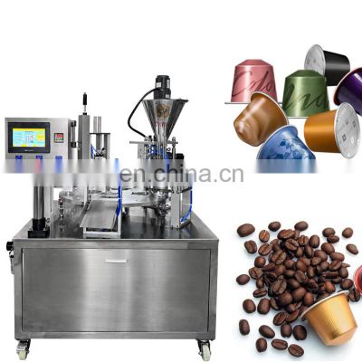 In Stock Automatic K-cup Coffee Pod Packing Machine for Coffee Pod K Cup Filling and Sealing Machine