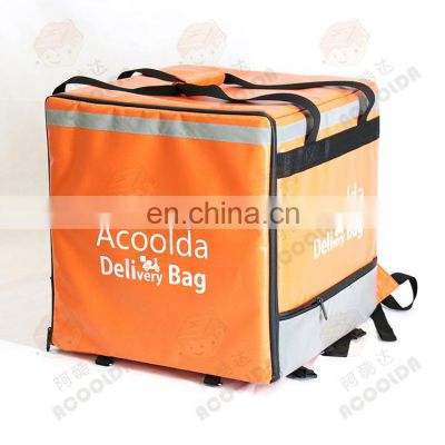 Bicycle insulation for hot lunch food pizza box delivery bag backpack Food Delivery Bag Delivery Bag