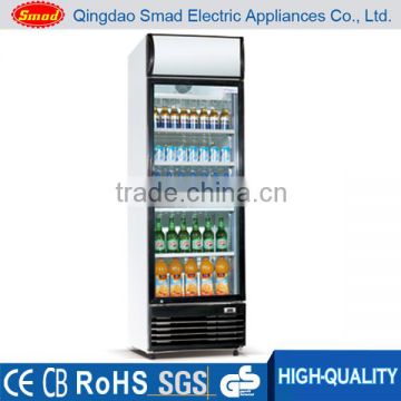 electronics showcase cooler/showcase refrigerator/upright showcase cooler