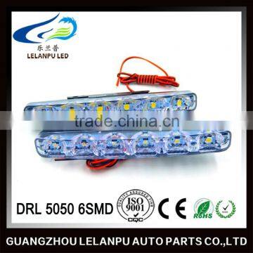 Wholesale top quality work light Daytime running light LED DRL 6chips waterproof DRL