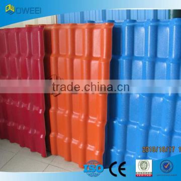 Synthetic Resin colorful Roof Tile with Good price