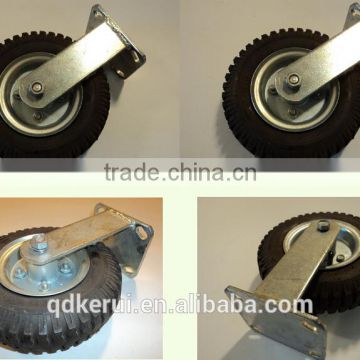 8" rigid rubber wheel 2.50-4