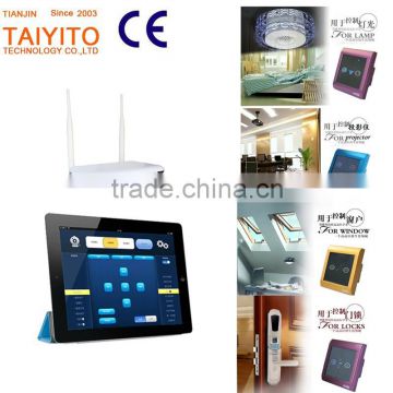 self developed smart home system fully equipped wirless zigbee home automation, smart home for Building constructions
