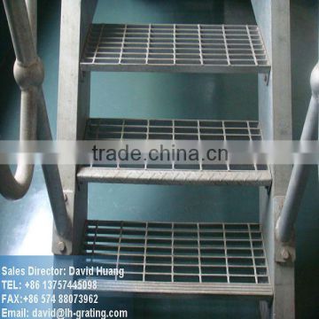 hot dip galvanised safety grating, galvanized stair grating